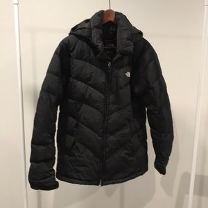 North face down puffer coat